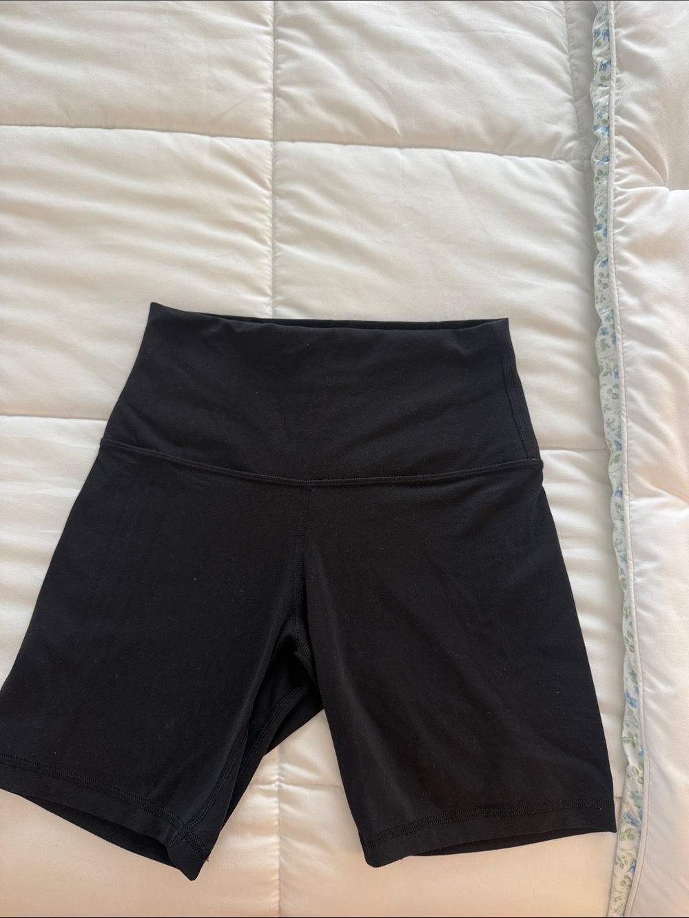 Lululemon Black Biker Shorts